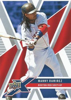 2008 Upper Deck X #13 Manny Ramirez Front