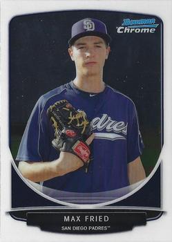 2013 Bowman Chrome - Prospects #BCP138 Max Fried Front