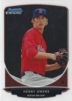 2013 Bowman Chrome - Prospects #BCP150 Henry Owens Front