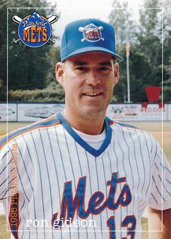 1995 Multi-Ad Pittsfield Mets #NNO Ron Gideon Front