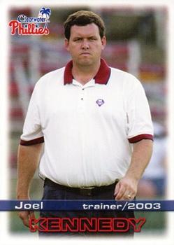 2003 Grandstand Clearwater Phillies #NNO Joel Kennedy Front