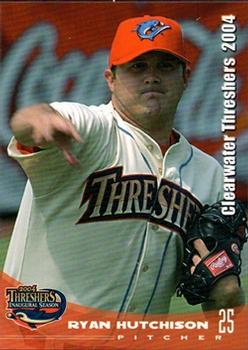 2004 Grandstand Clearwater Threshers #NNO Ryan Hutchison Front