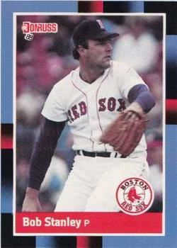 1988 Donruss Boston Red Sox Team Collection #92 Bob Stanley Front