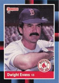 1988 Donruss Boston Red Sox Team Collection #216 Dwight Evans Front