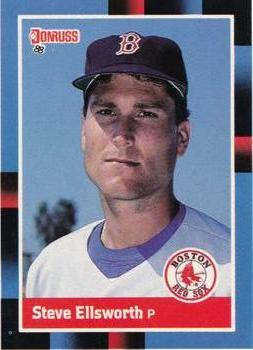 1988 Donruss Boston Red Sox Team Collection #NEW Steve Ellsworth Front