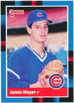 1988 Donruss Chicago Cubs Team Collection #169 Jamie Moyer Front