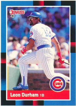 1988 Donruss Chicago Cubs Team Collection #191 Leon Durham Front
