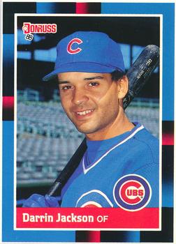 1988 Donruss Chicago Cubs Team Collection #NEW Darrin Jackson Front