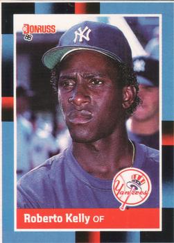 1988 Donruss New York Yankees Team Collection #635 Roberto Kelly Front