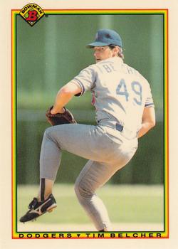 1990 Bowman - Limited Edition (Tiffany) #85 Tim Belcher Front