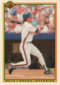 1990 Bowman - Limited Edition (Tiffany) #140 Gregg Jefferies Front