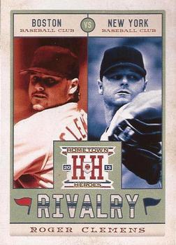 2013 Panini Hometown Heroes - Rivalry #R3 Roger Clemens Front
