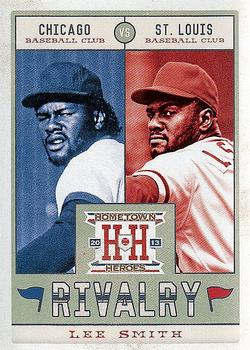 2013 Panini Hometown Heroes - Rivalry #R14 Lee Smith Front