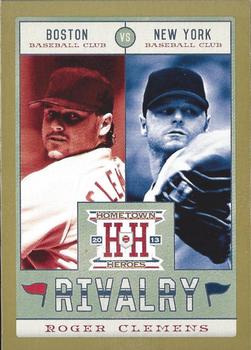 2013 Panini Hometown Heroes - Rivalry Gold #R3 Roger Clemens Front