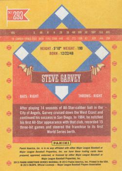 2013 Panini Hometown Heroes - States #293 Steve Garvey Back