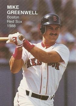 1988 Boston Red Sox (unlicensed) #8 Mike Greenwell Front