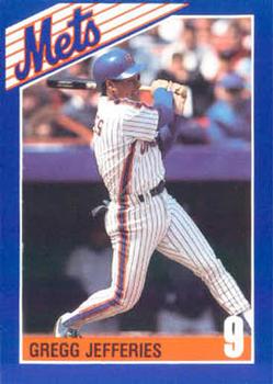 1990 Kahn's New York Mets #NNO Gregg Jefferies Front