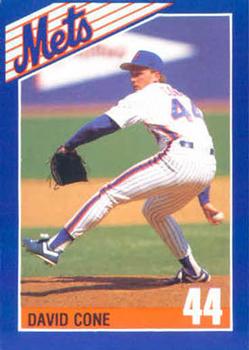 1990 Kahn's New York Mets #NNO David Cone Front