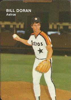 1984 Mother's Cookies Houston Astros #4 Bill Doran Front
