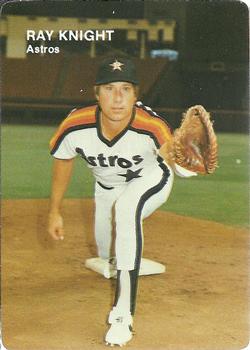 1984 Mother's Cookies Houston Astros #6 Ray Knight Front
