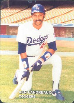 1987 Mother's Cookies Los Angeles Dodgers #24 Ken Landreaux Front