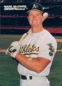 1988 Mother's Cookies Oakland Athletics #2 Mark McGwire Front