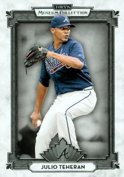 2014 Topps Museum Collection #12 Julio Teheran Front