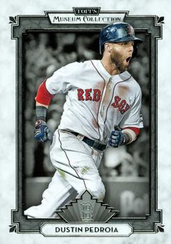 2014 Topps Museum Collection #42 Dustin Pedroia Front