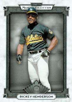 2014 Topps Museum Collection #70 Rickey Henderson Front