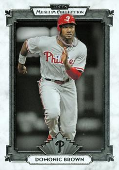 2014 Topps Museum Collection #91 Domonic Brown Front
