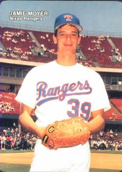 1989 Mother's Cookies Texas Rangers #17 Jamie Moyer Front
