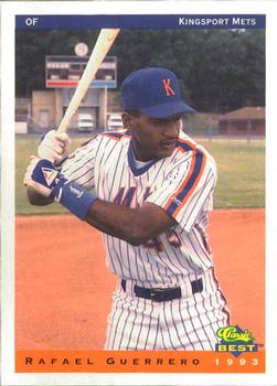1993 Classic Best Kingsport Mets #13 Rafael Guerrero Front