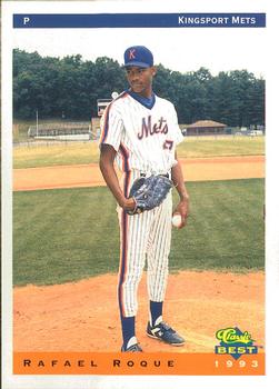 1993 Classic Best Kingsport Mets #20 Rafael Roque Front