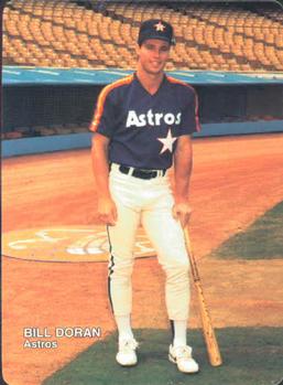 1990 Mother's Cookies Houston Astros #7 Bill Doran Front