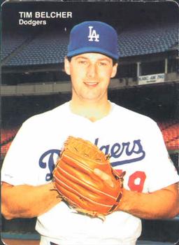 1990 Mother's Cookies Los Angeles Dodgers #9 Tim Belcher Front