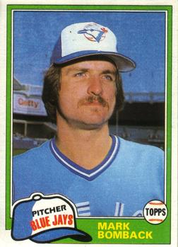 1981 Topps Traded #739 Mark Bomback Front