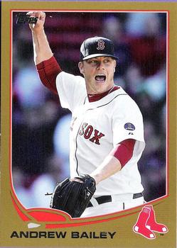 2013 Topps Update - Gold #US107 Andrew Bailey Front