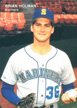 1992 Mother's Cookies Seattle Mariners #26 Brian Holman Front