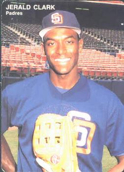 1992 Mother's Cookies San Diego Padres #9 Jerald Clark Front