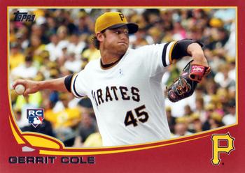 2013 Topps Update - Red #US150 Gerrit Cole Front