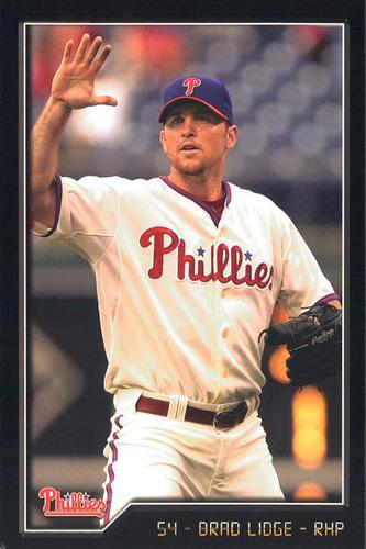 2009 Philadelphia Phillies Photocards #17 Brad Lidge Front