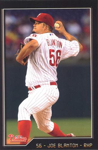 2009 Philadelphia Phillies Photocards #2 Joe Blanton Front
