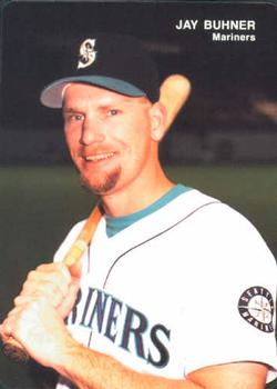 1993 Mother's Cookies Seattle Mariners #6 Jay Buhner Front