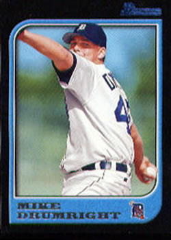 1997 Bowman #119 Mike Drumright Front