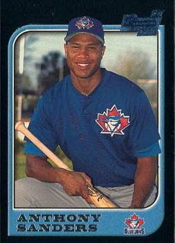 1997 Bowman #127 Anthony Sanders Front