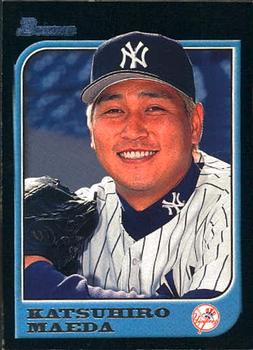 1997 Bowman #91 Katsuhiro Maeda Front