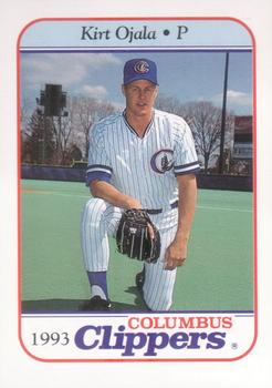 1993 Columbus Clippers #NNO Kirt Ojala Front