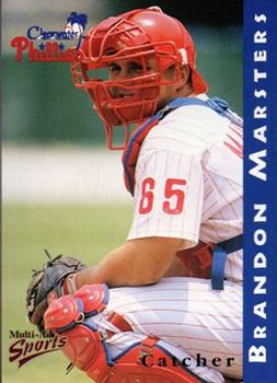1998 Multi-Ad Clearwater Phillies #14 Brandon Marsters Front