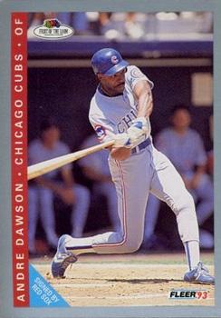 1993 Fleer Fruit of the Loom #14 Andre Dawson Front