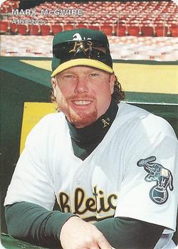 1995 Mother's Cookies Oakland Athletics #2 Mark McGwire Front